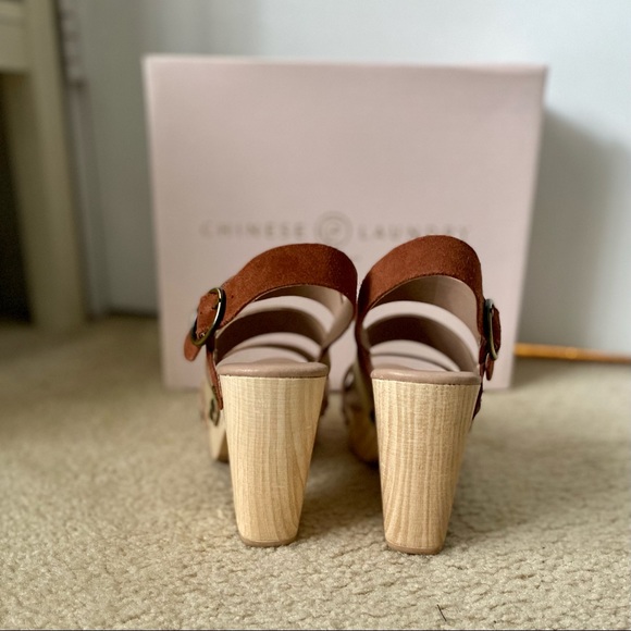 Chinese Laundry multicolor strap heels - Picture 7 of 8